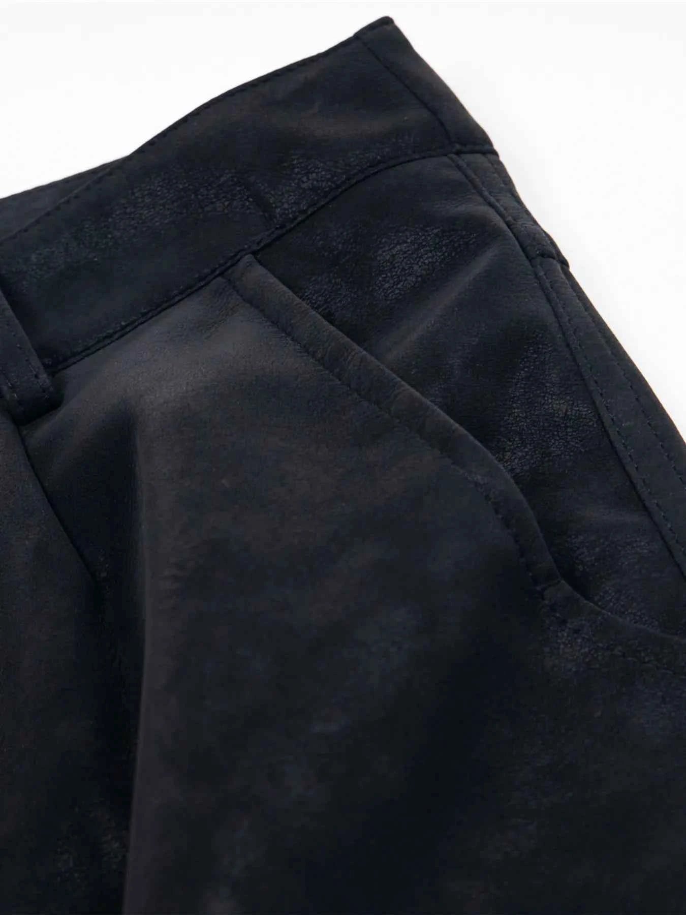 Men's Wide Leg Cargo Pants with Multiple Pockets